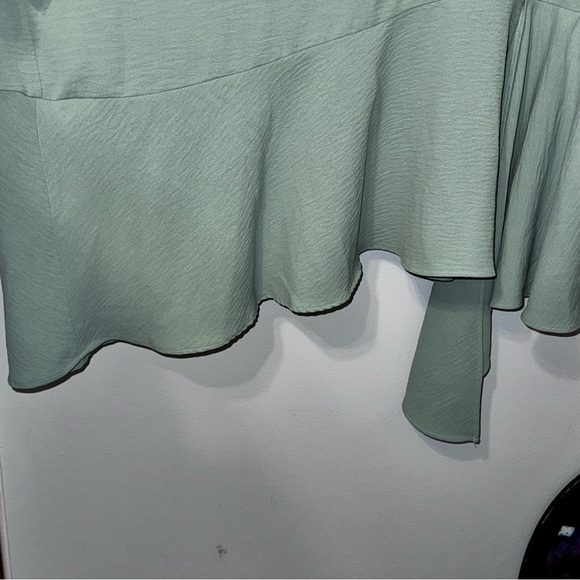 Sage Green Longsleeve Midi Dress - Picture 10 of 11